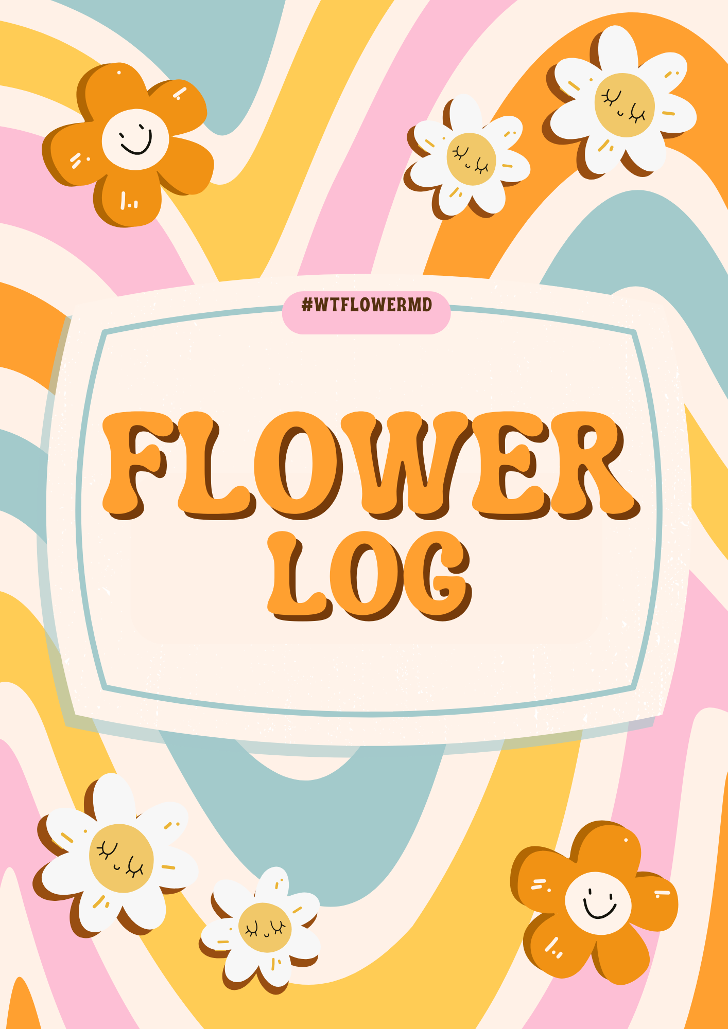 Flower Journal For Mindful Consumption